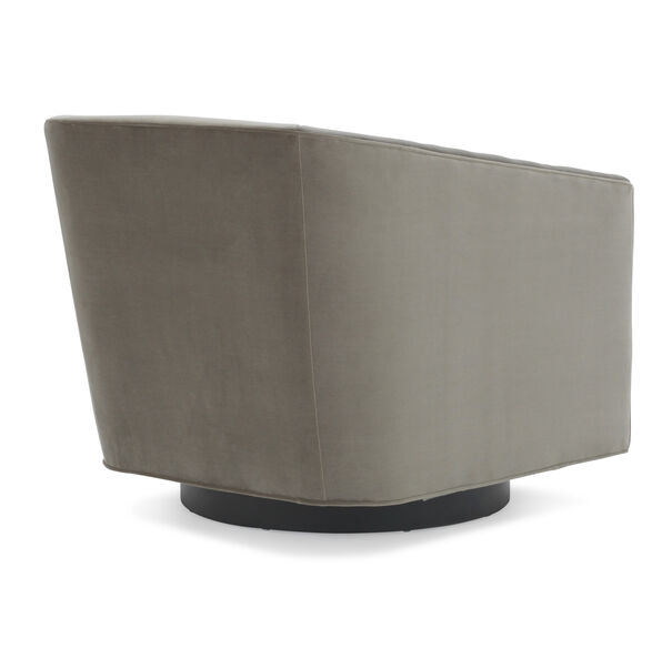 Cooper Channel Tufted Swivel Chair Villa Vici