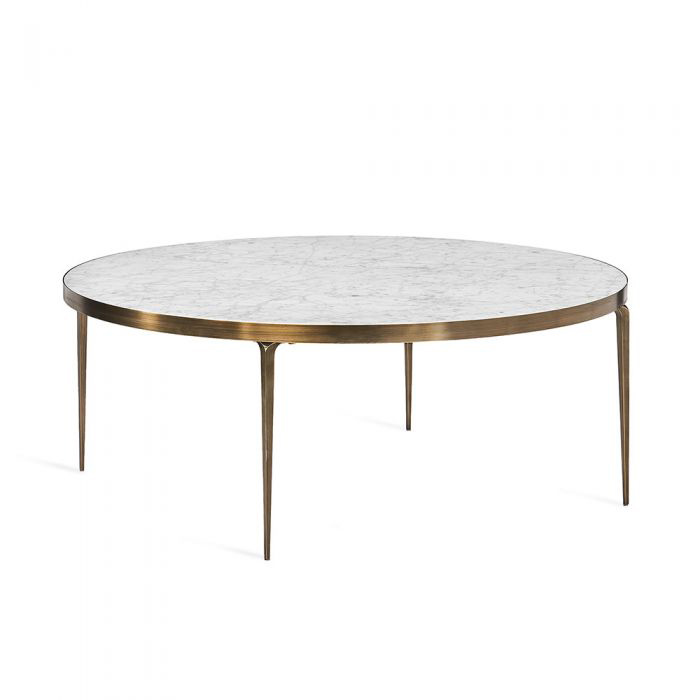 Villa Vici Furniture And, Giant Geo Gold Glass Coffee Table Stainless Steel