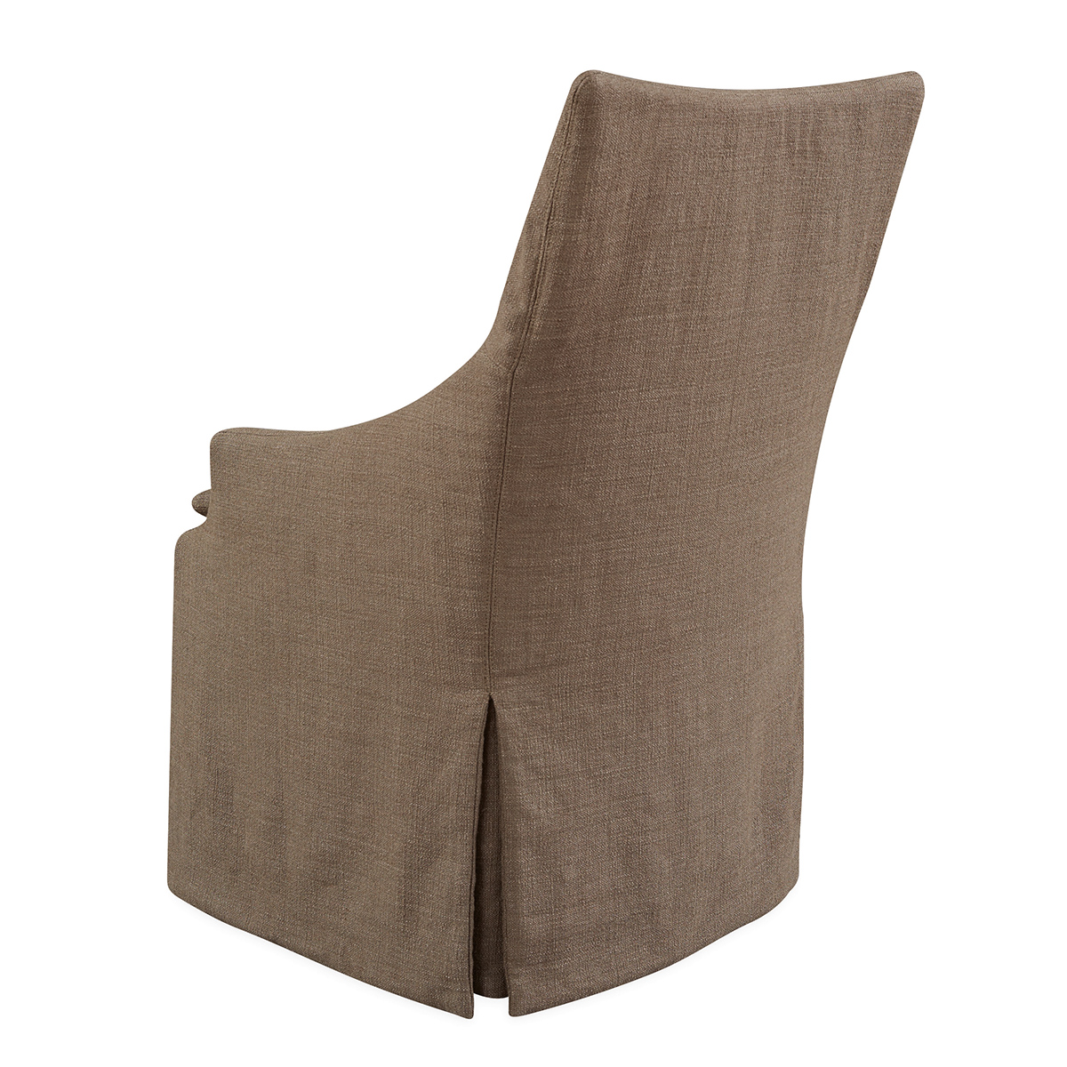 Slipcovered High Back Campaign Chair C5203-41 - Image 4