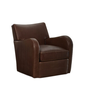 Leather Swivel Chair L1283-01SW - Thumbnail Image 2
