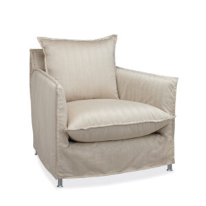 Agave Outdoor Slipcovered Chair - Thumbnail Image 2