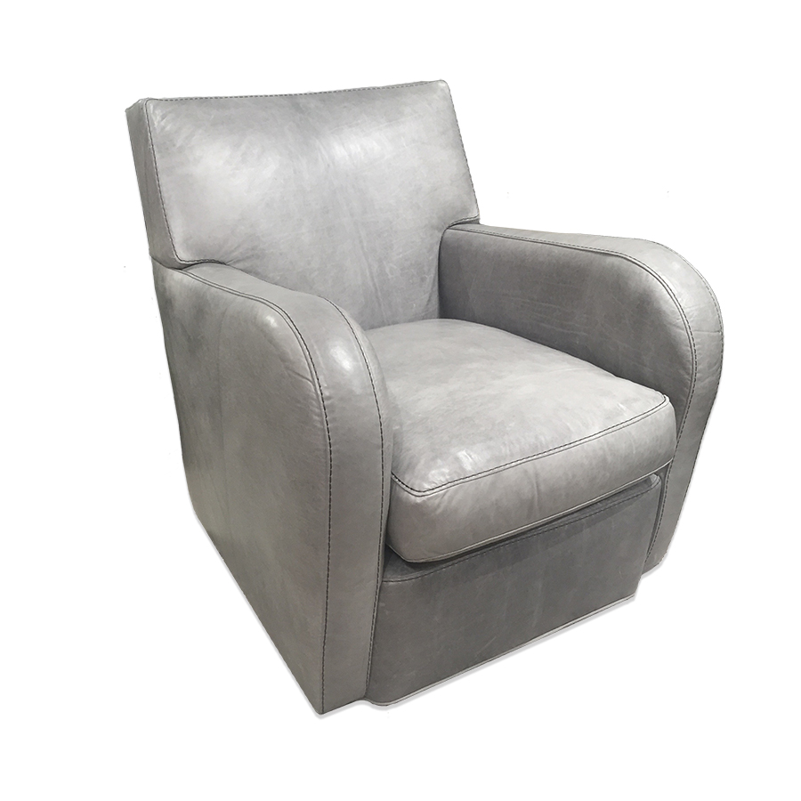Leather Swivel Chair L1283-01SW - Image 1