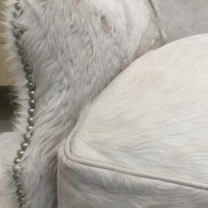 Hair on Hide Swivel Chair L1991-41 - Thumbnail Image 4