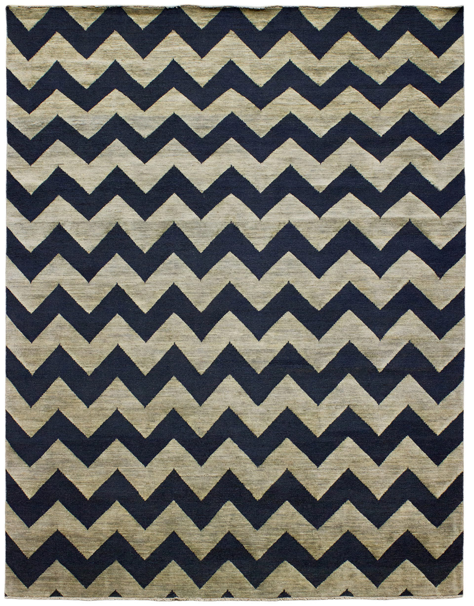 Milano Zig Zag Slate Blue - Image 2