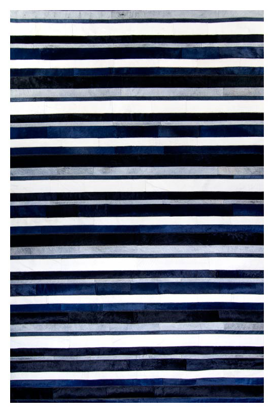 Boulevard Denim Hide Rug - Image 2
