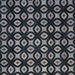 Floret Wisteria Hide Rug