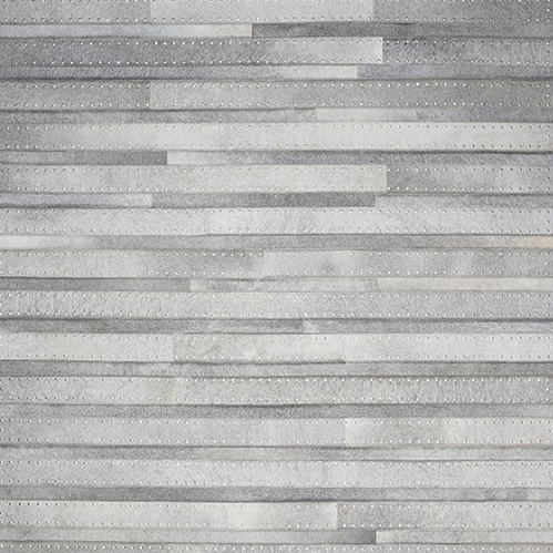 Gemma Platinum Hide Rug - Image 1