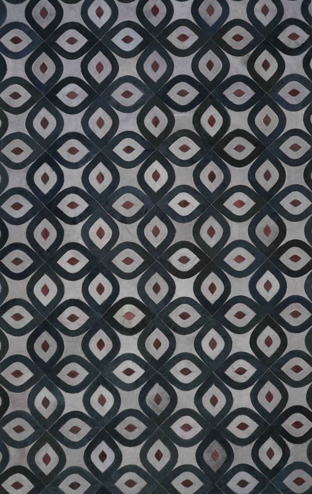 Floret Wisteria Hide Rug - Image 2