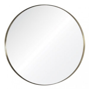 Antiqued Round Mirror - Thumbnail Image 2