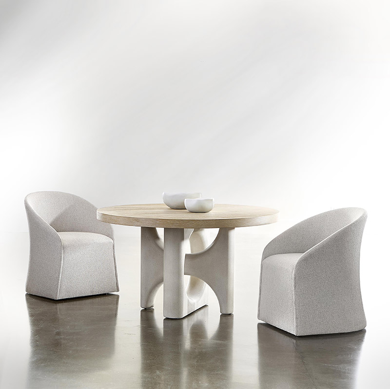 Antibes_Dining_Table_350272-350273_setting_Bernhardt_VillaVici
