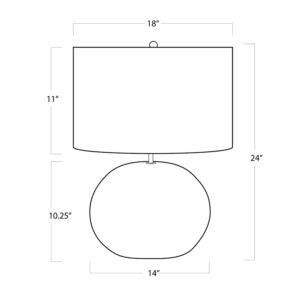 Blanche Concrete Table Lamp - Thumbnail Image 5