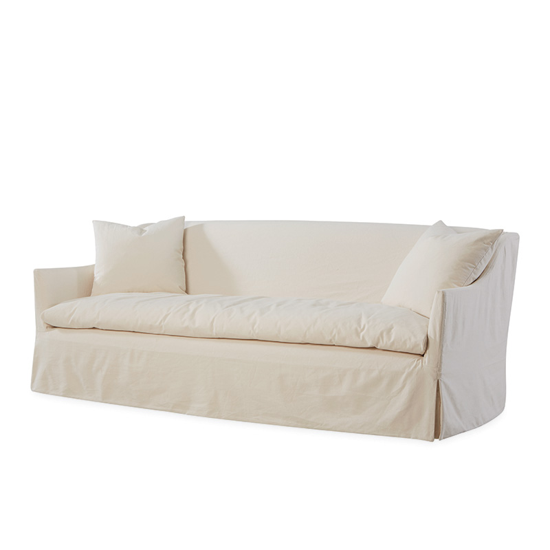Bench Seat Slipcovered Sofa C3621 - Image 2