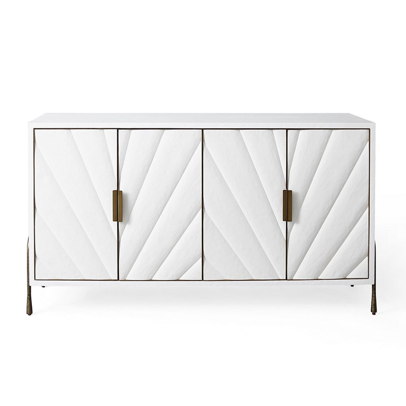 Campbell 4 Door Low Cabinet - Image 1