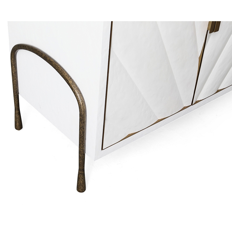 Campbell 4 Door Low Cabinet - Image 4