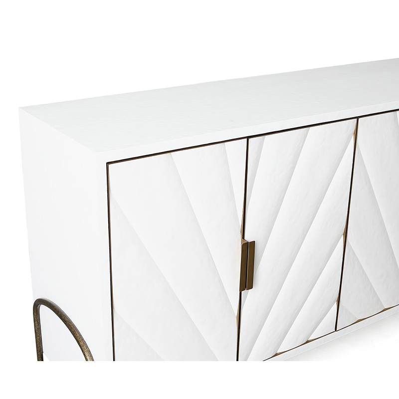 Campbell 4 Door Low Cabinet - Image 3