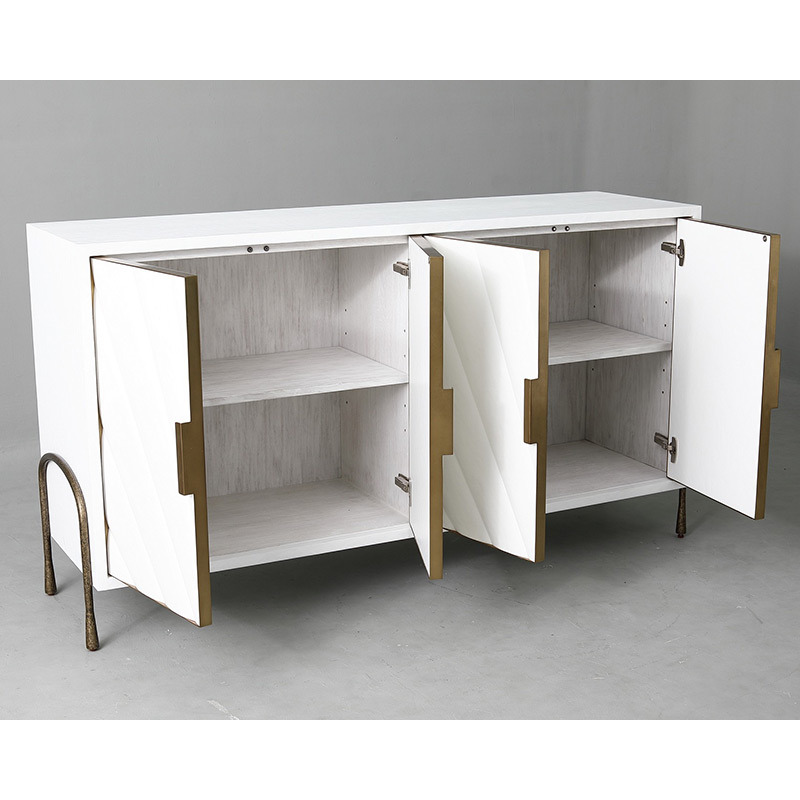 Campbell 4 Door Low Cabinet - Image 6