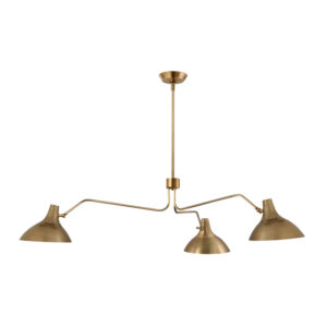 Charlton Large Triple Arm Chandelier