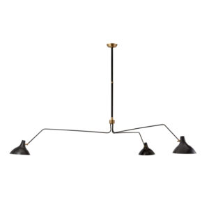 Charlton Grande Triple Arm Chandelier