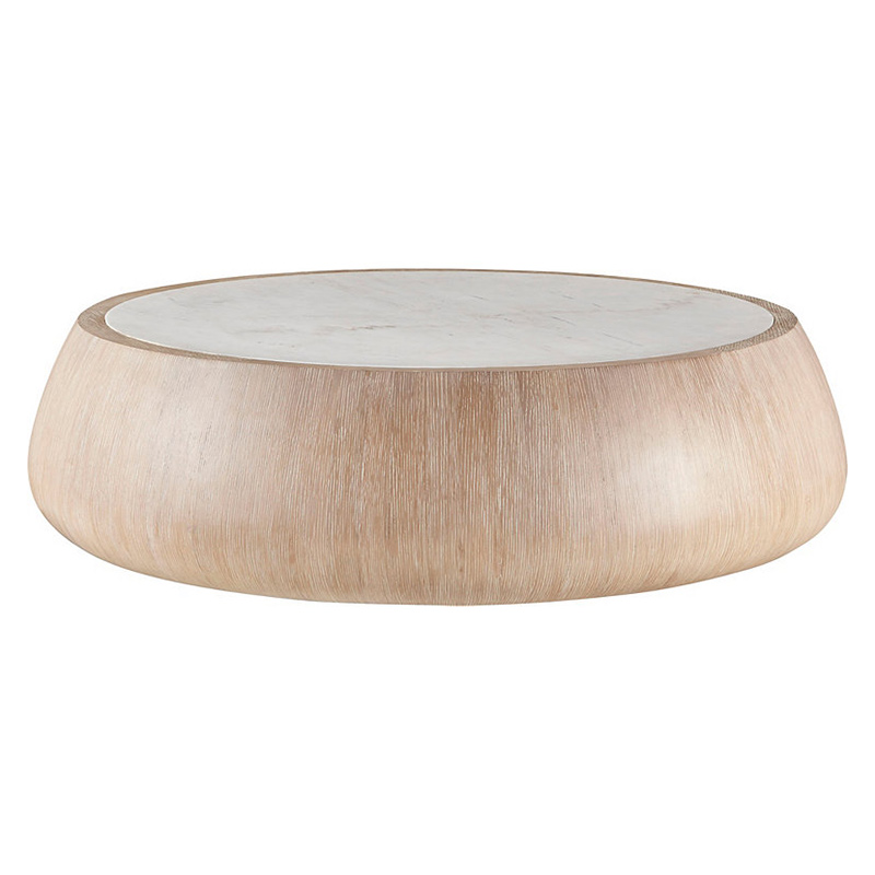 DRUM COCKTAIL TABLE | 2 finishes - Image 1