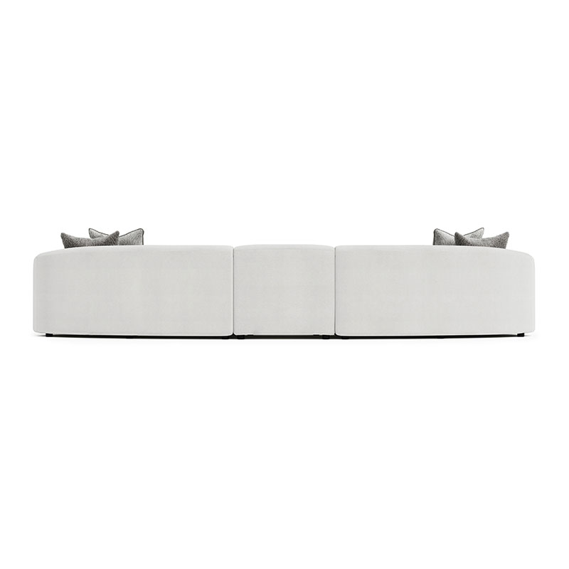 Elle Fabric Sectional - Image 4