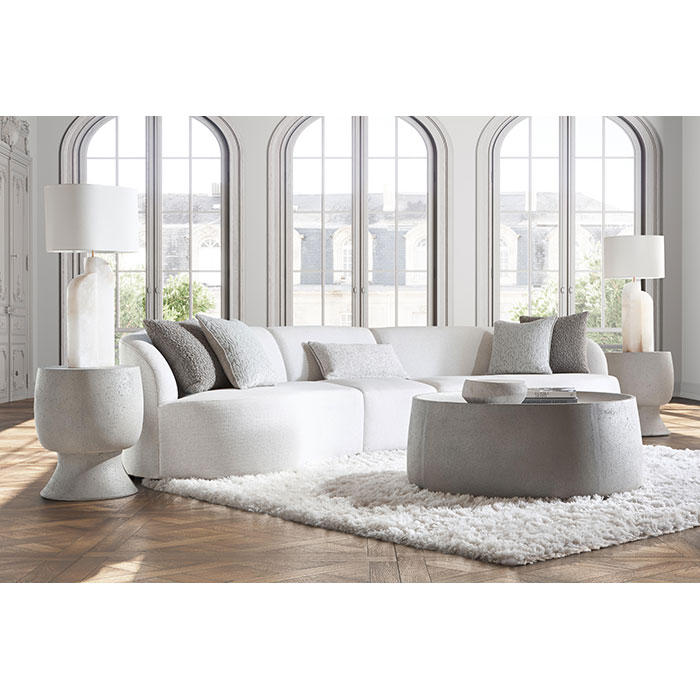 Elle Fabric Sectional - Image 6