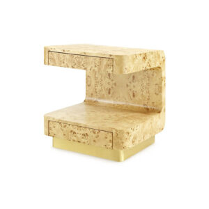 EMIL 2-DRAWER SIDE TABLE