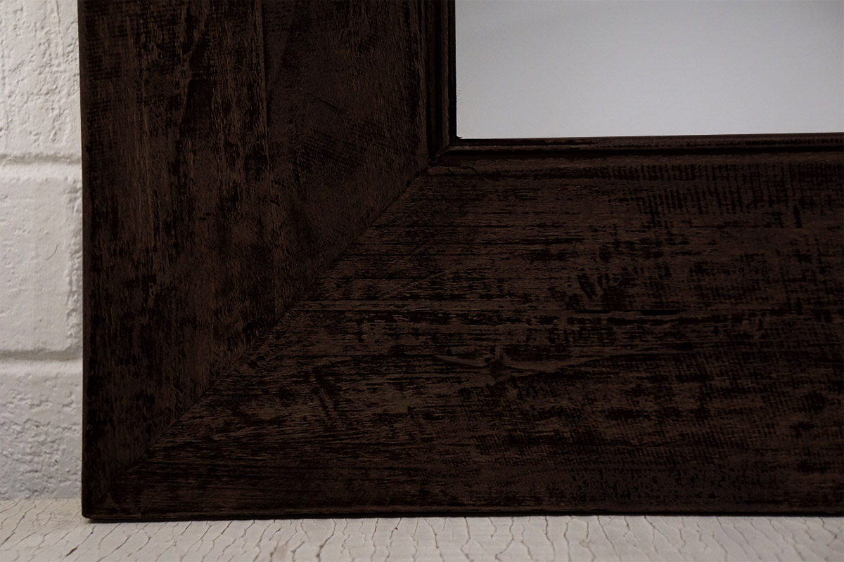 Reclaimed Elm Mirror - Image 4