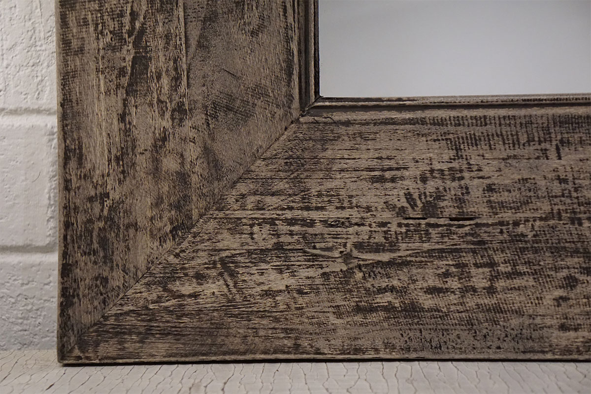 Reclaimed Elm Mirror - Image 3