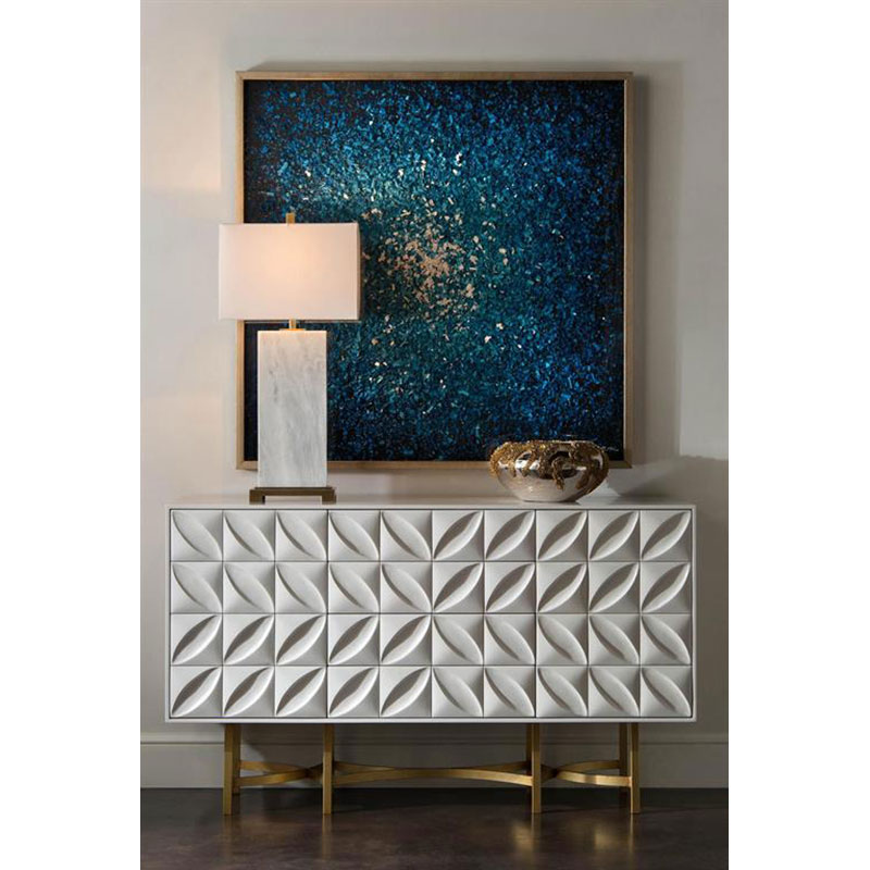 Ghost White Credenza - Image 4