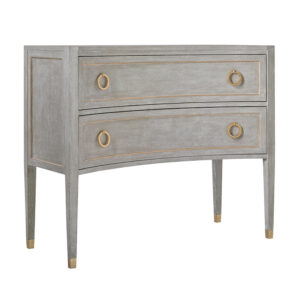 Gustavain Concave Two Drawer Commode - Thumbnail Image 2