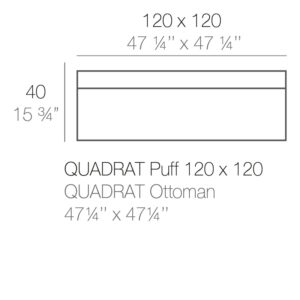 Jut Chill Ottoman - Thumbnail Image 3