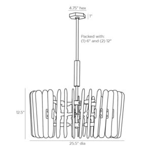 KLAUS CHANDELIER - Thumbnail Image 8