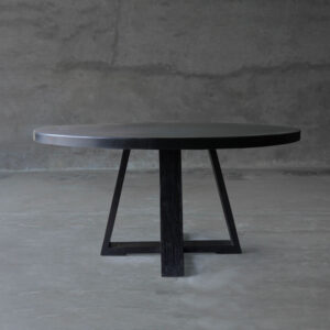 Concrete and Reclaimed Elm Table - Thumbnail Image 2
