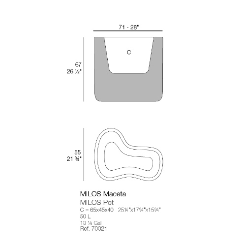 Milos_Planters_70021_specs_Vondom_VillaVici