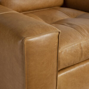 Nest Leather Swivel Chair - Thumbnail Image 5