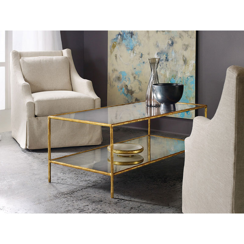 Organic Rectangle Cocktail Table - Image 1