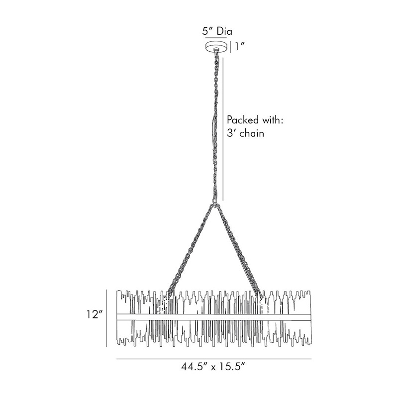 Prescott Oval Chandelier - Image 10
