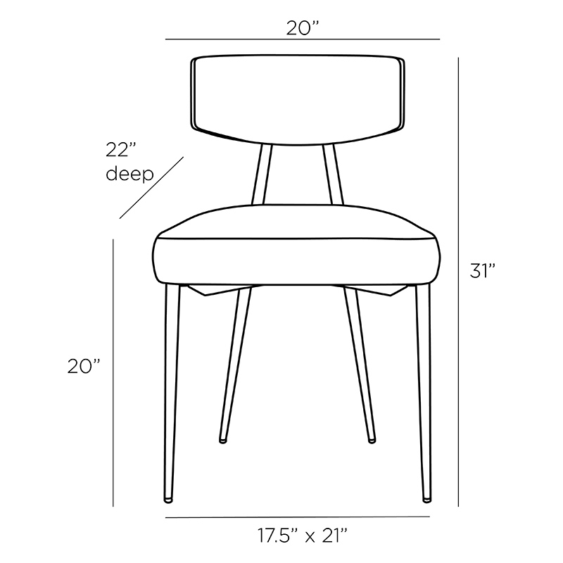 REYNARD DINING CHAIR - Image 8