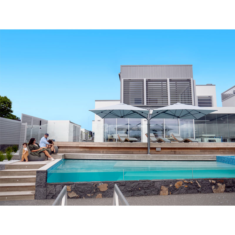 Unity Multi-Canopy Cantilever Umbrella - Image 7