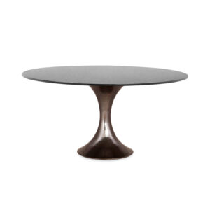 Stockholm 52" Dining Table with Nero Marquina Marble