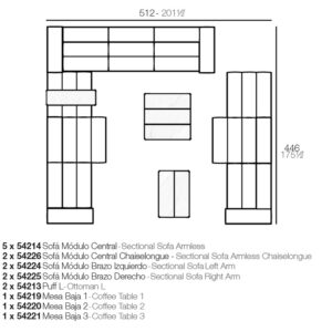 Tablet Modular Sofa - Thumbnail Image 6