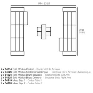 Tablet Modular Sofa - Thumbnail Image 7