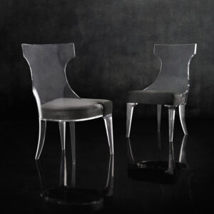 Tahlia Acrylic Dining Chair - Thumbnail Image 6