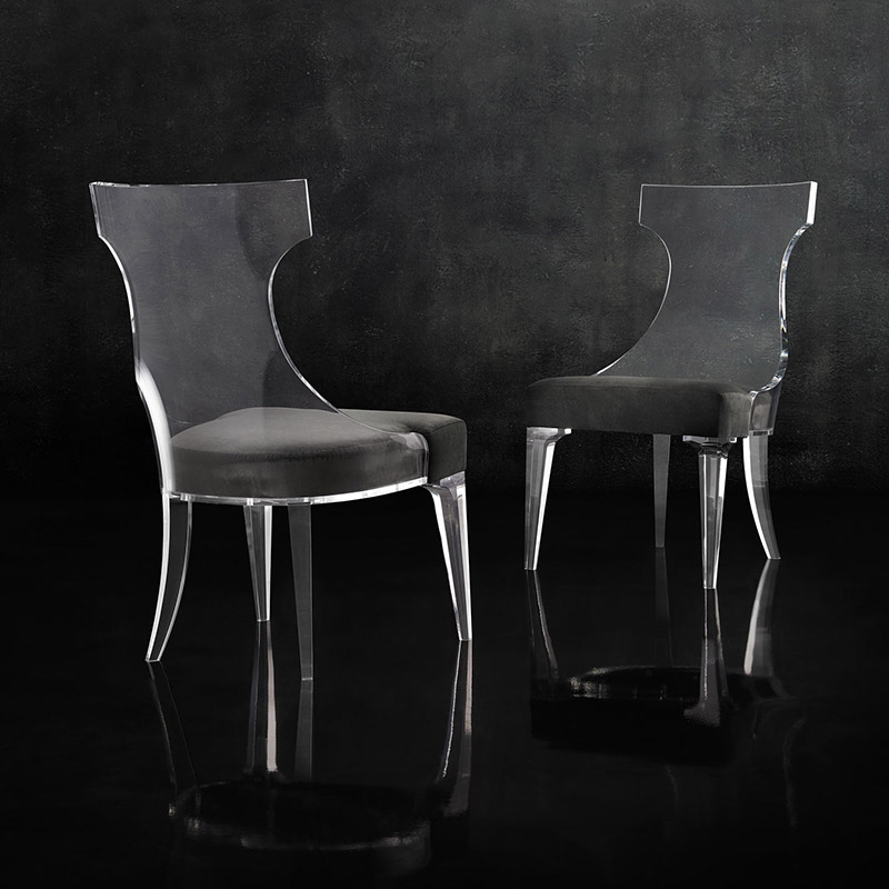 Tahlia Acrylic Dining Chair - Image 6