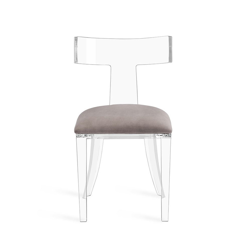 TRISTAN ACRYLIC KLISMOS CHAIR - Image 2