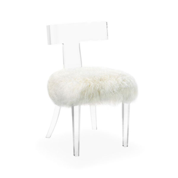 TRISTAN KLISMOS SHEEPSKIN CHAIR - Image 1